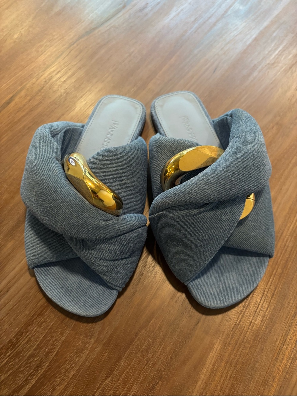 JW Anderson Chain Denim Twist Sandal 37 - Picture 6 of 10